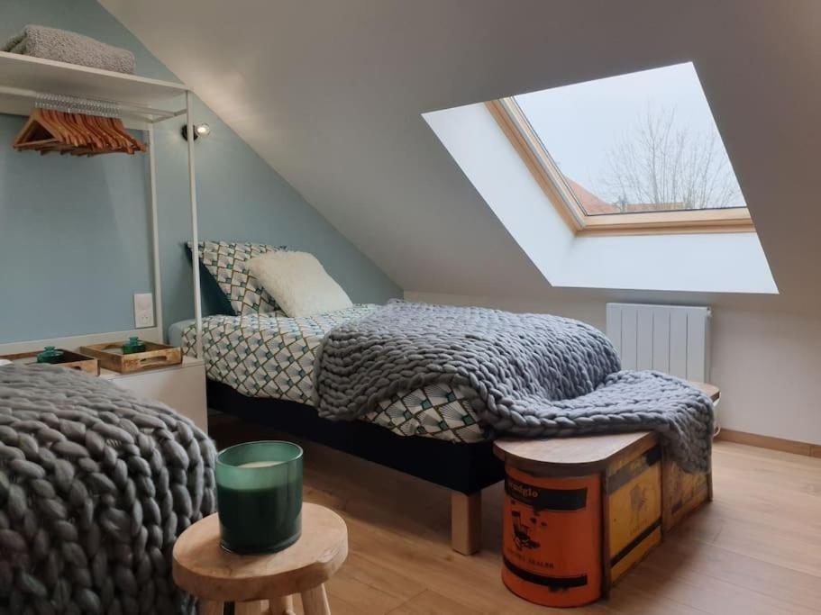 Maisonnette Individuelle Pour 4 Personnes 2 Chambres Terrasse - Design & Haute Qualite Bourbourg Buitenkant foto